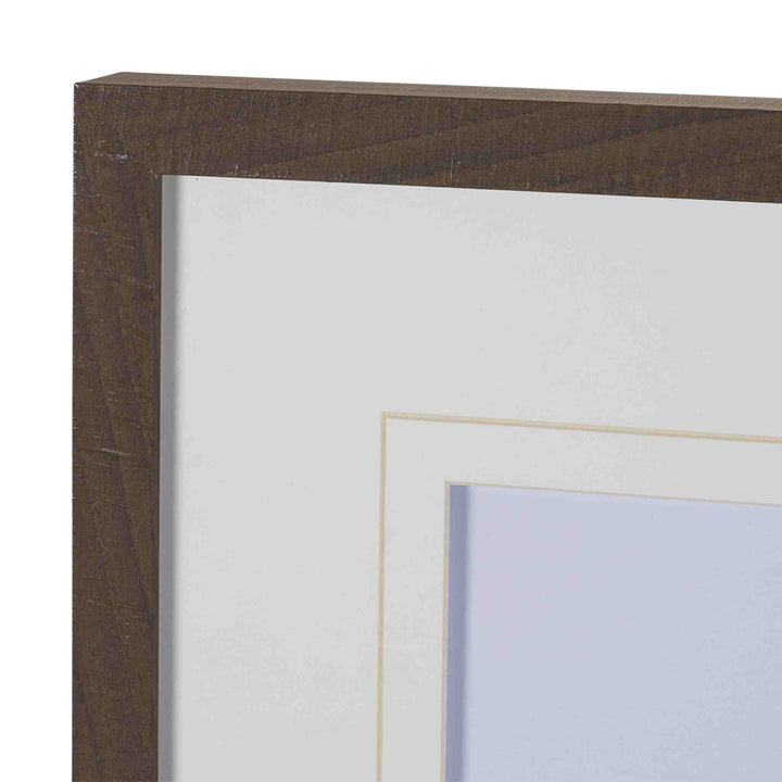 BEACH HUT, FRAMED ART