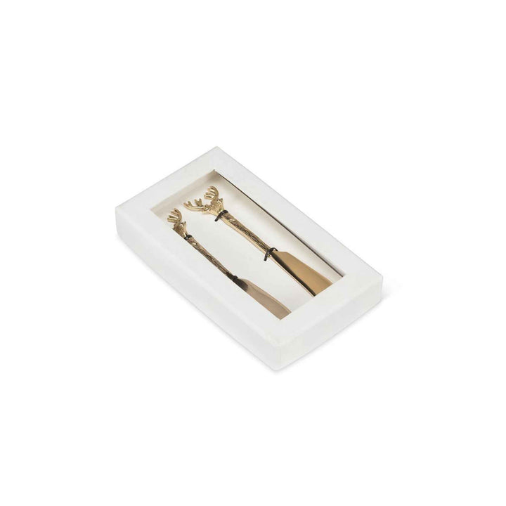 STAG PATE SPREADERS, S/2