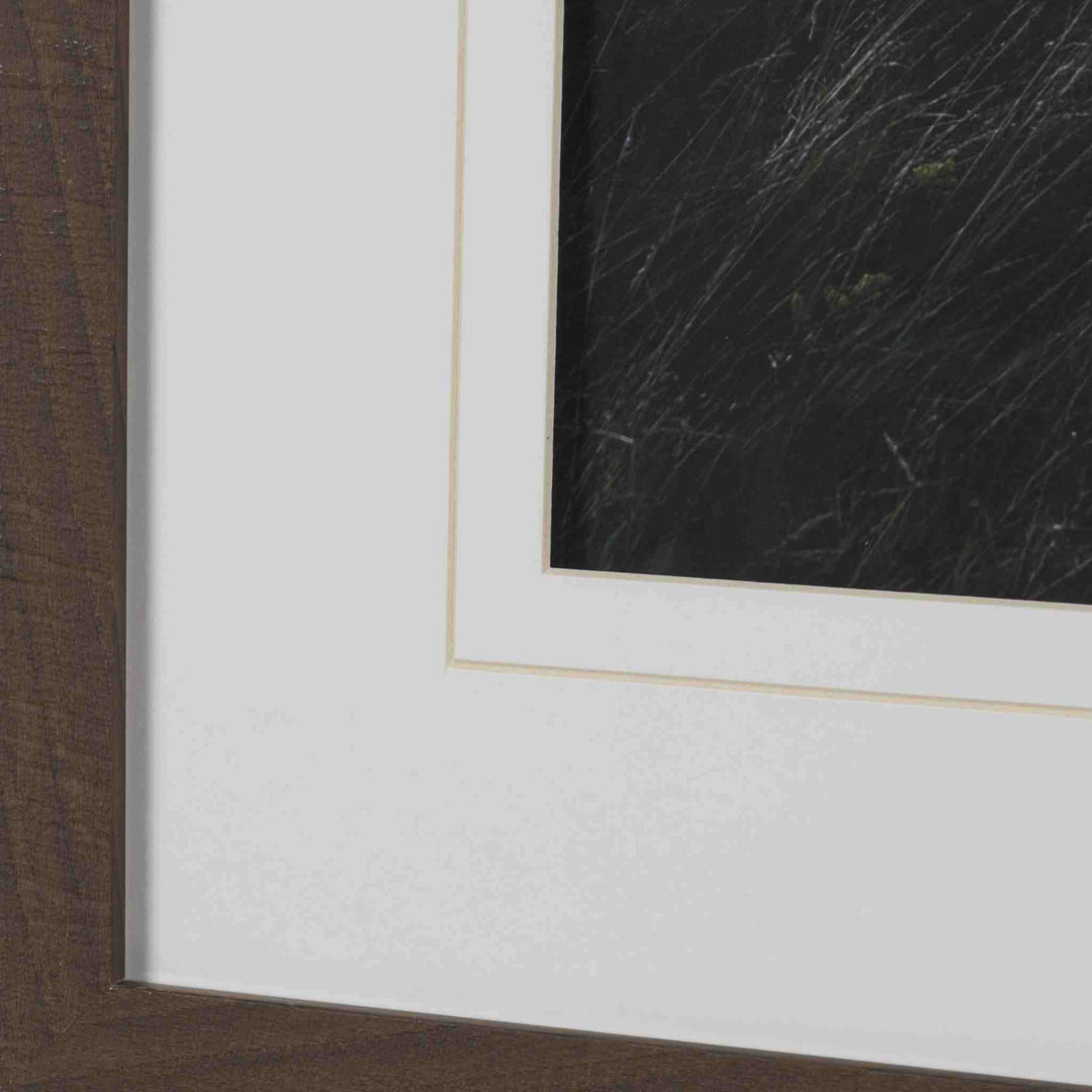 BEACH HUT, FRAMED ART