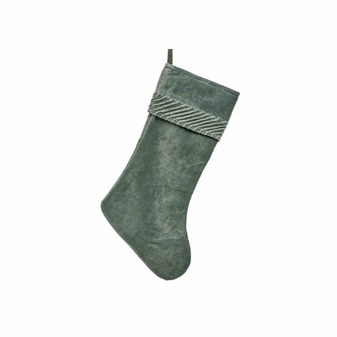 COTTON/VELVET STOCKING