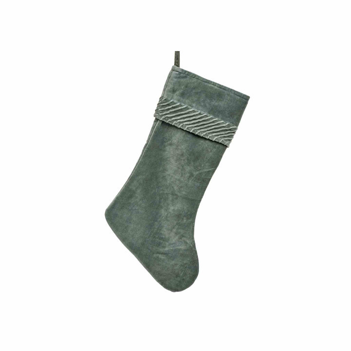 COTTON/VELVET STOCKING