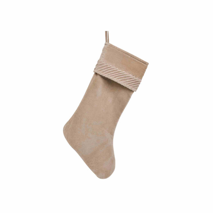 COTTON/VELVET STOCKING