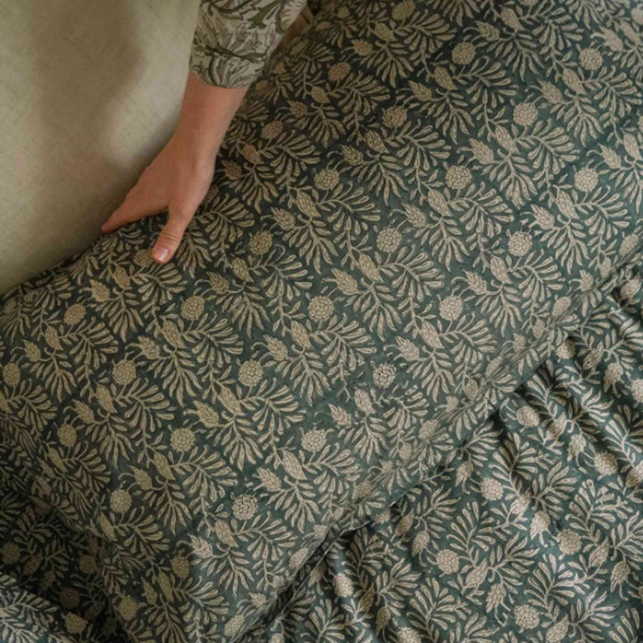 TULSI BLOCK PRINT, DUVET SET