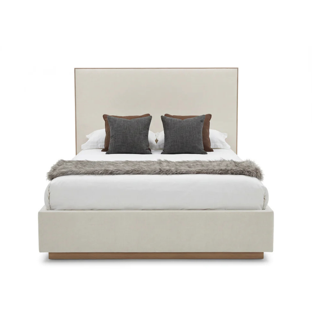 SANTAL UPHOLSTERED BED, CUSTOMIZABLE