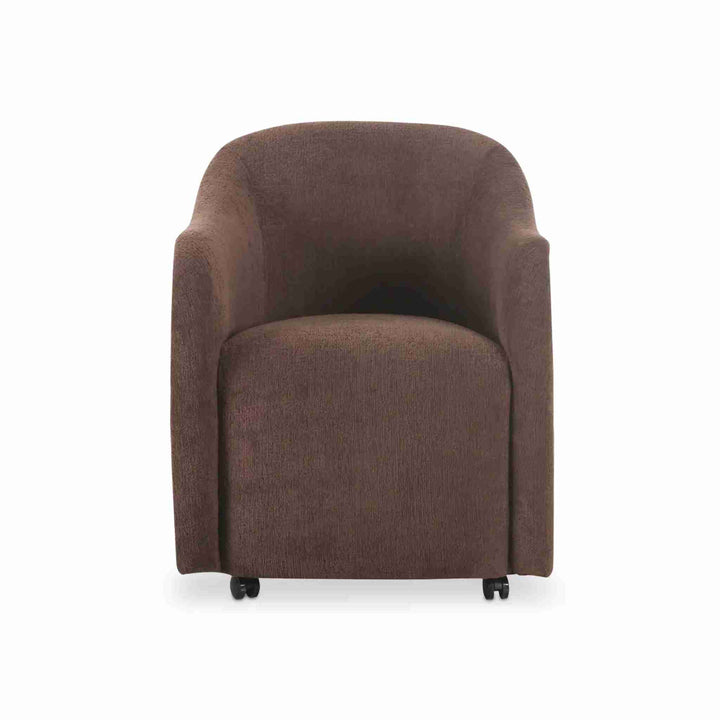 DARBY ROLLING DINING CHAIR