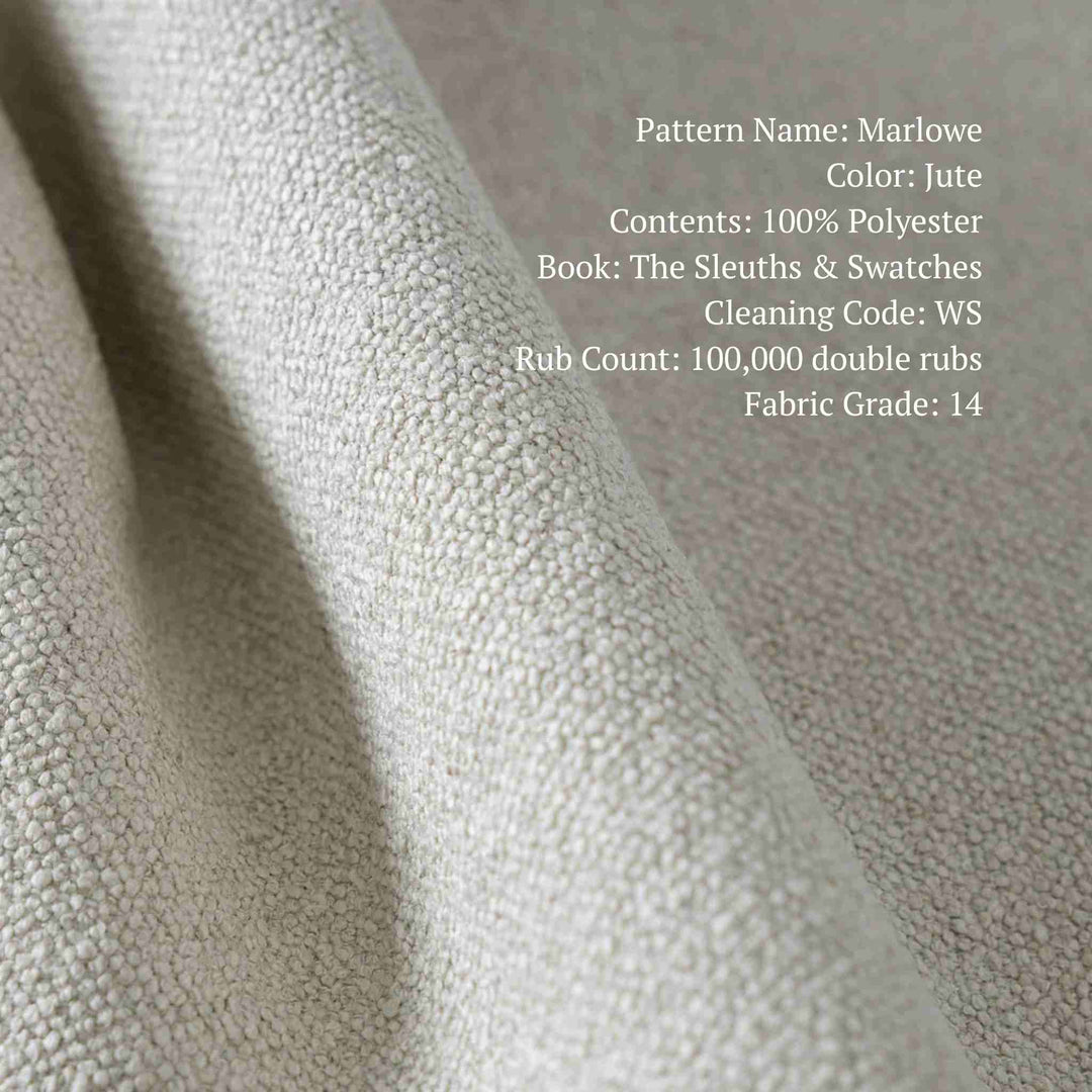 *IN STOCK* HAMPTON SOFA, GR.14, MARLOW JUTE