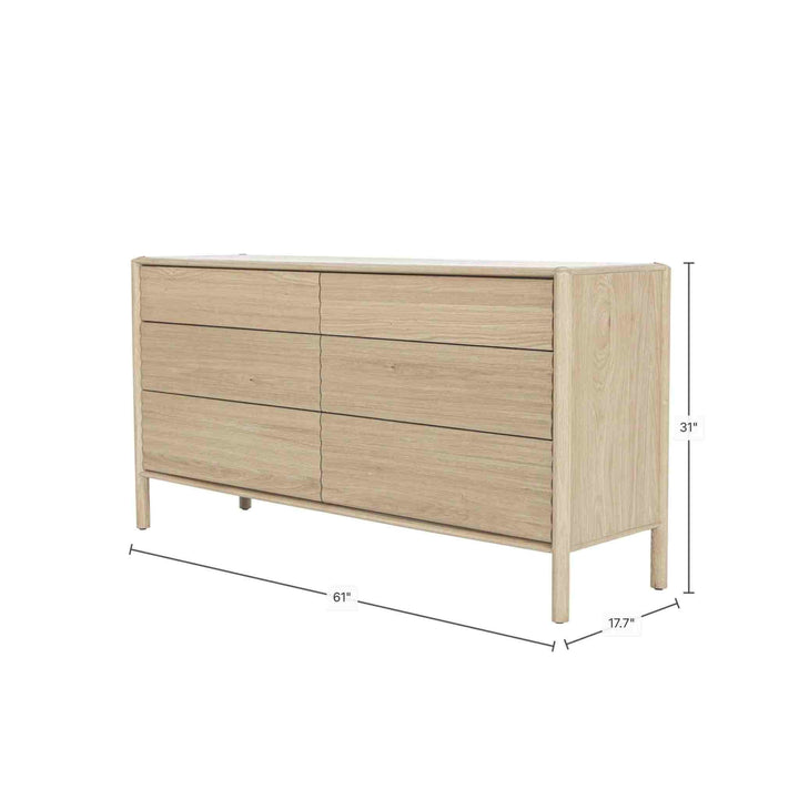 CHANNEL 6 DRAWER DRESSER