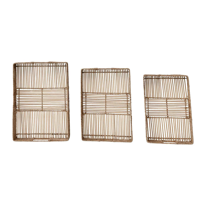 CHANDRA HAND WOVEN TRAY