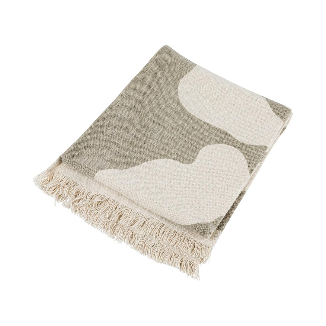 BOTANICAL THROW SAGE NATURAL