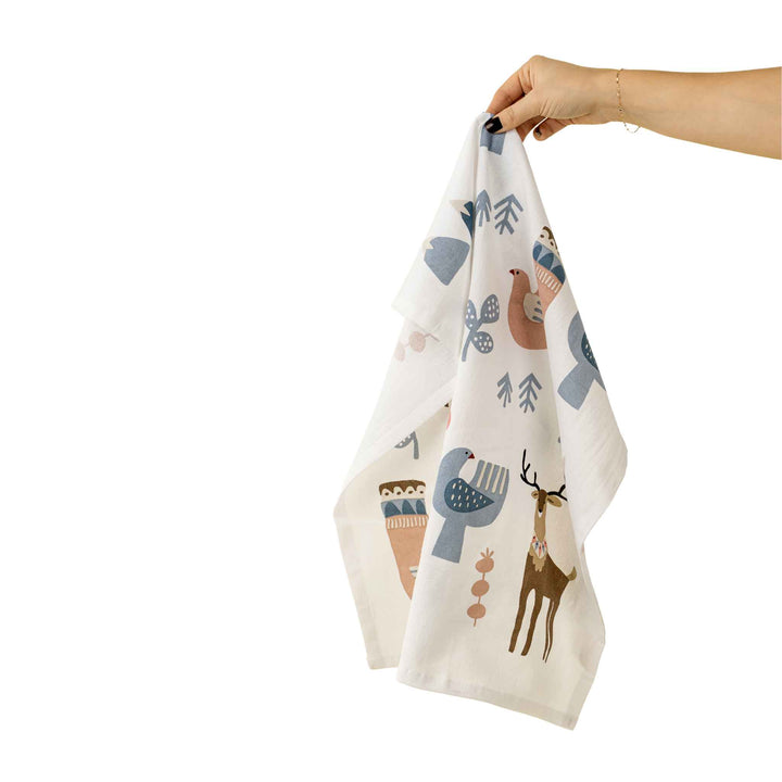 NORDIC NOEL TEA TOWELS, S/2
