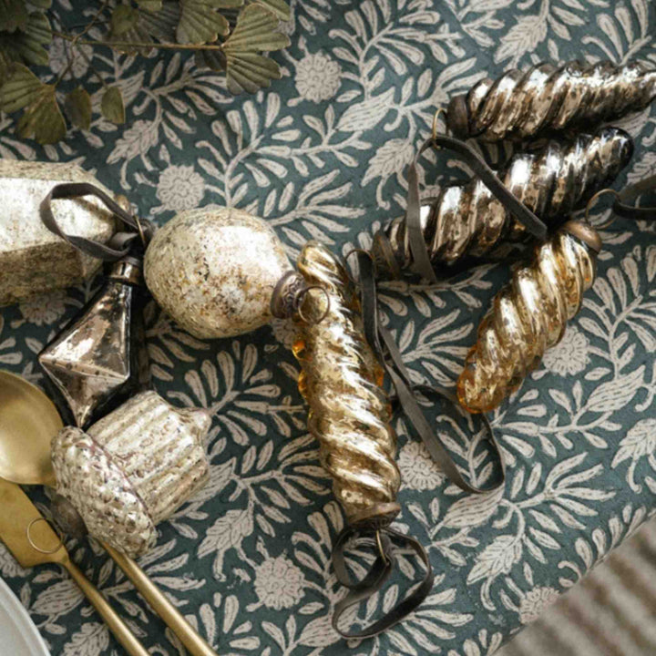 TULSI BLOCK PRINT TABLECLOTH