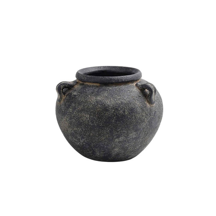 ALDER TERRACOTTA VASE W/ HANDLES