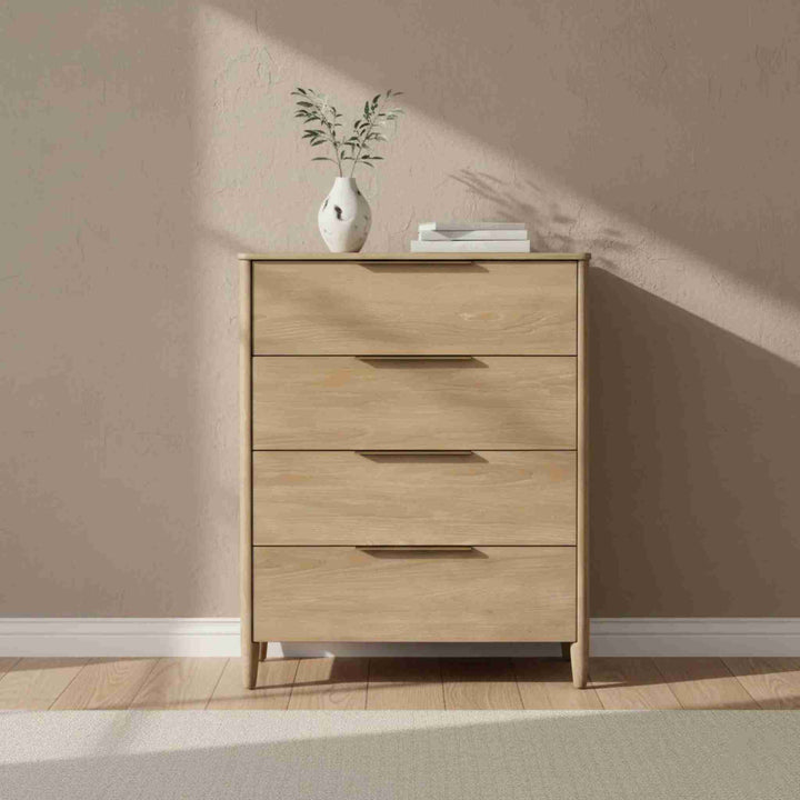 KATALINA 4 DRAWER CHEST, SAND