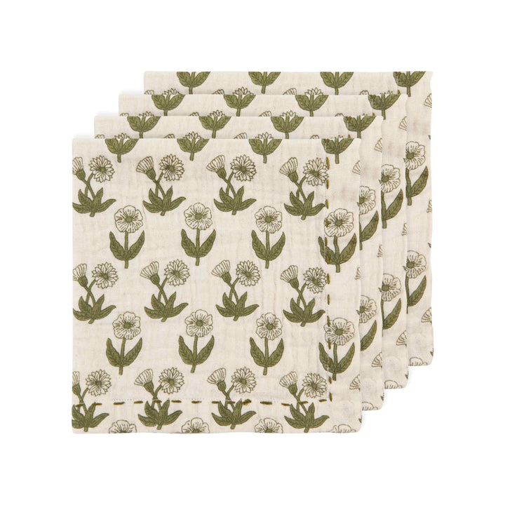 BLOOM WEAVE NAPKINS, S/4