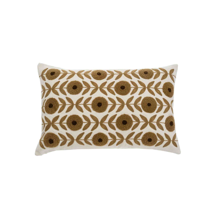 BLOSSOM EMBROIDERED PILLOW