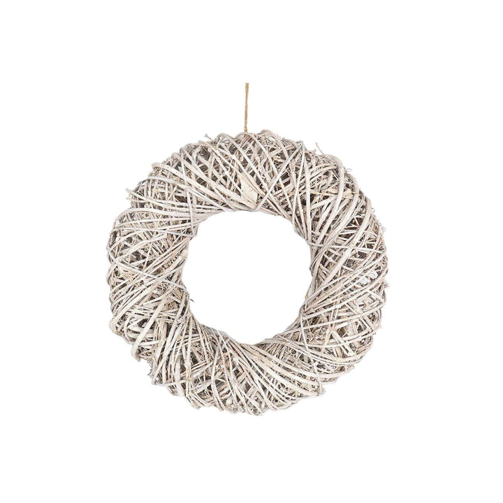 WHITEWASH WILLOW WREATH