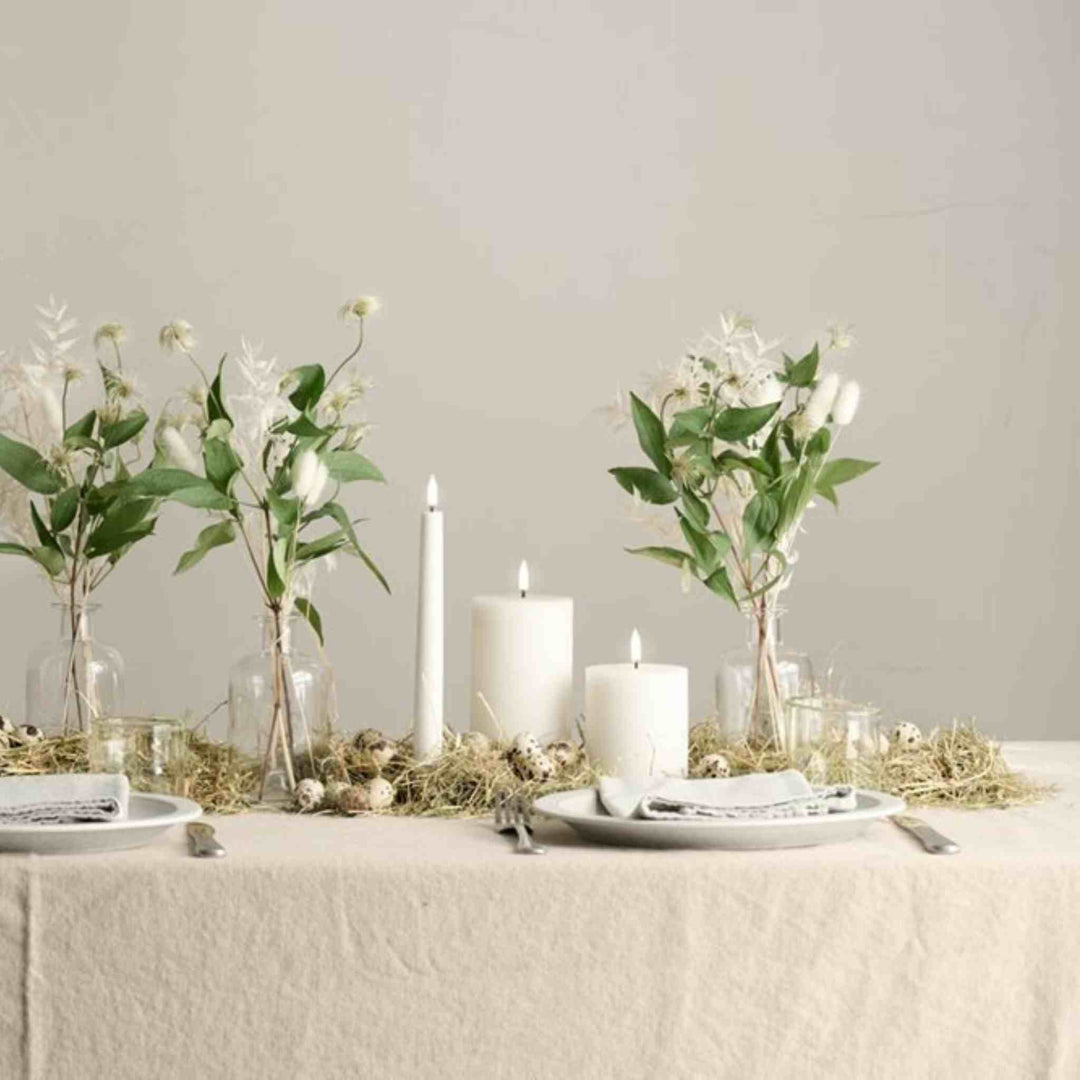 NU LED PILLAR, IVORY