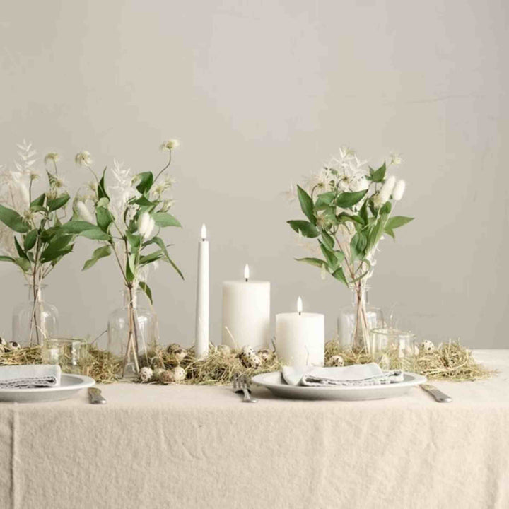 NU LED PILLAR, IVORY