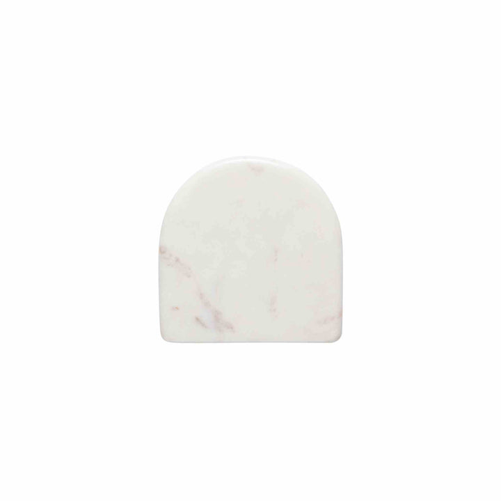 WHITE ARCH MARBLE COASTERS, S/4