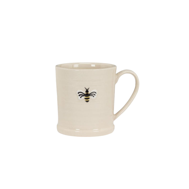 RIMMED MUG W/ BEE