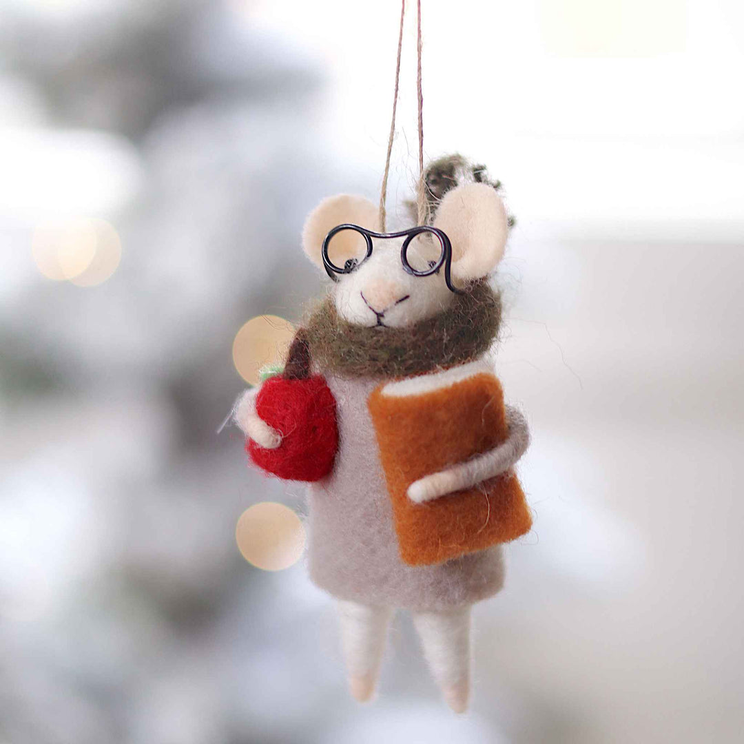 HEAD TEACHER HANNAH MOUSE ORNAMENT