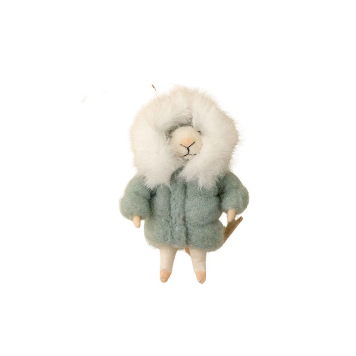 PARKA PAULA MOUSE ORNAMENT