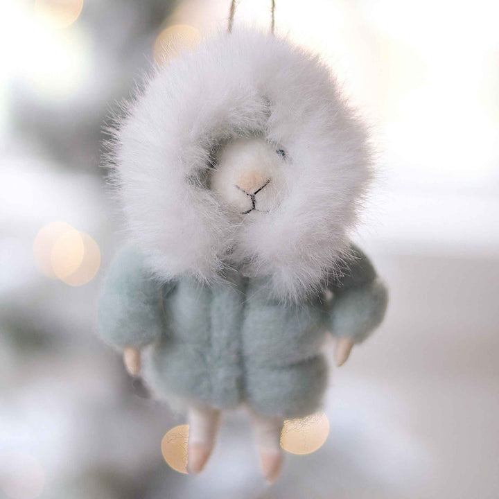 PARKA PAULA MOUSE ORNAMENT