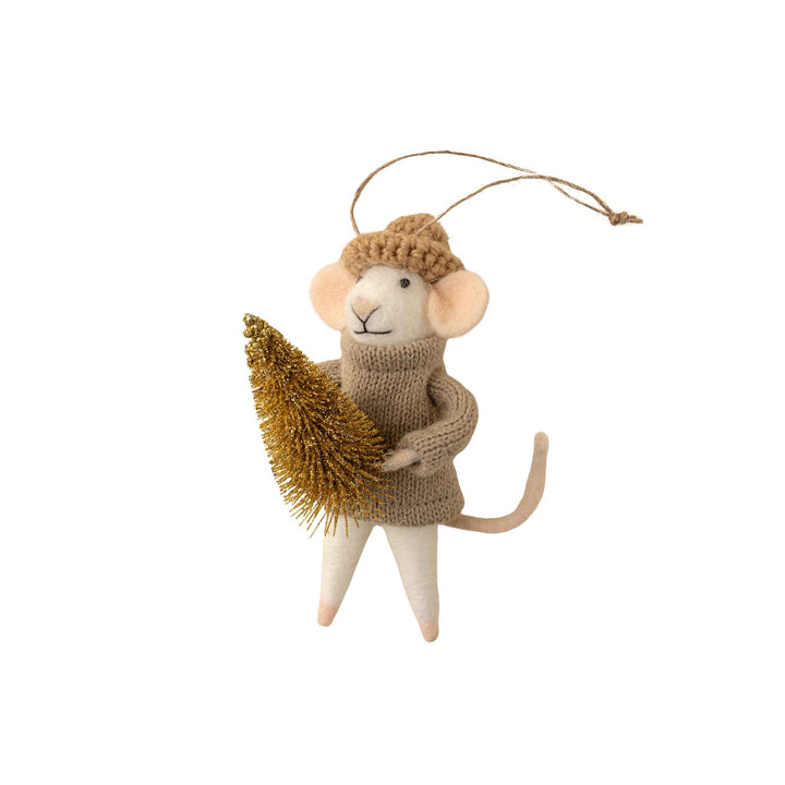 COZY KAREN MOUSE ORNAMENT