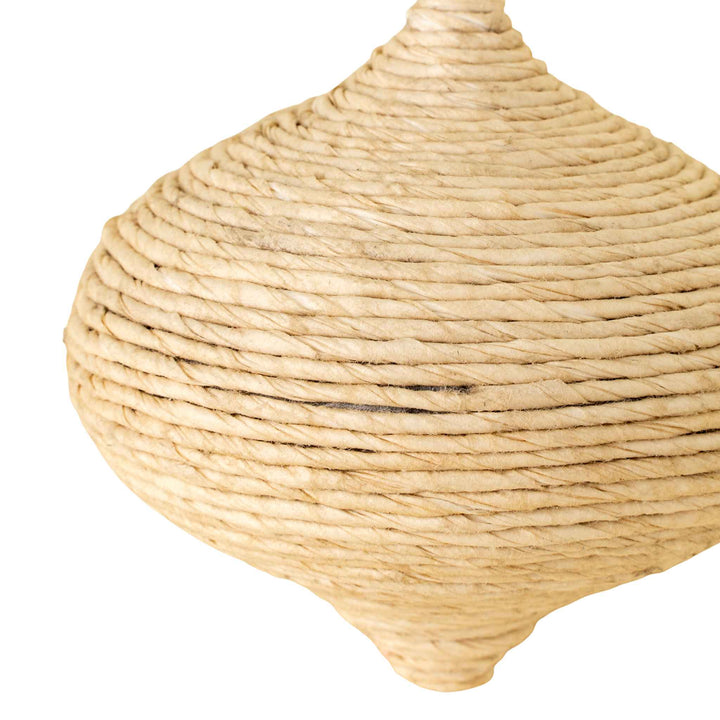 NATURA WEAVE ORNAMENTS, S/2