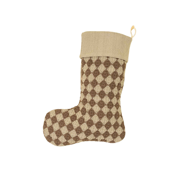 CHECK WEAVE STOCKING