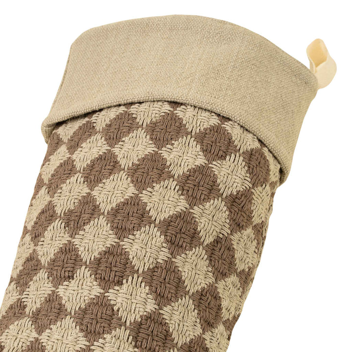 CHECK WEAVE STOCKING