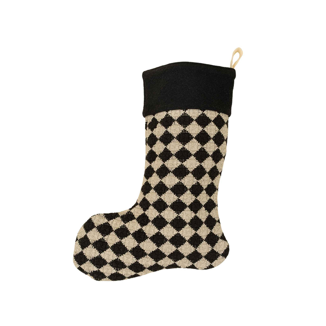 CHECK WEAVE STOCKING