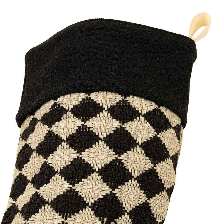 CHECK WEAVE STOCKING