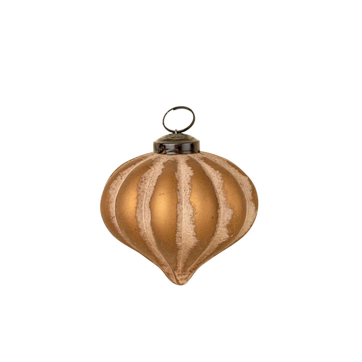 HEIRLOOM ONION ORNAMENT, RUSTIC PINK