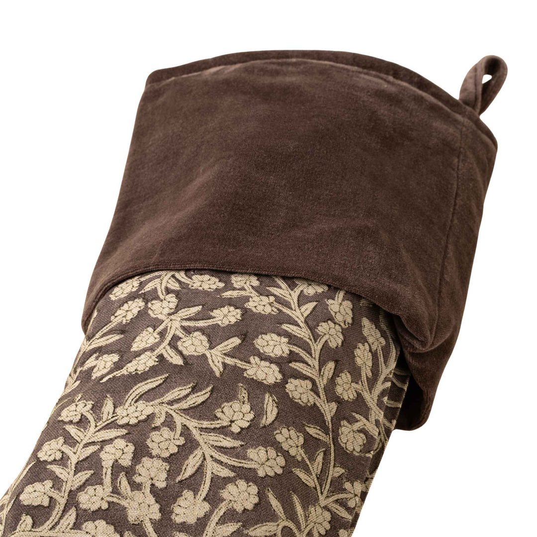WILDVINE VELVET STOCKING, HEATHER