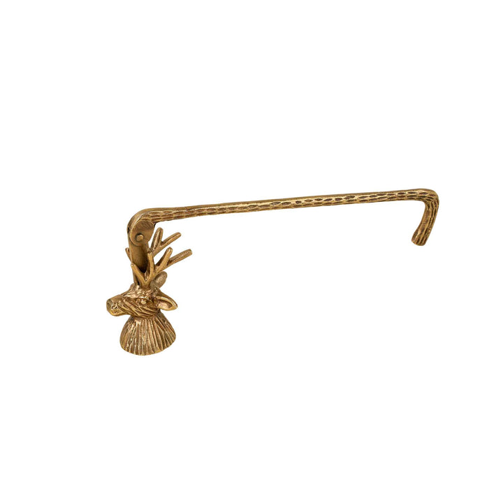 GILDED STAG CANDLE SNUFFER