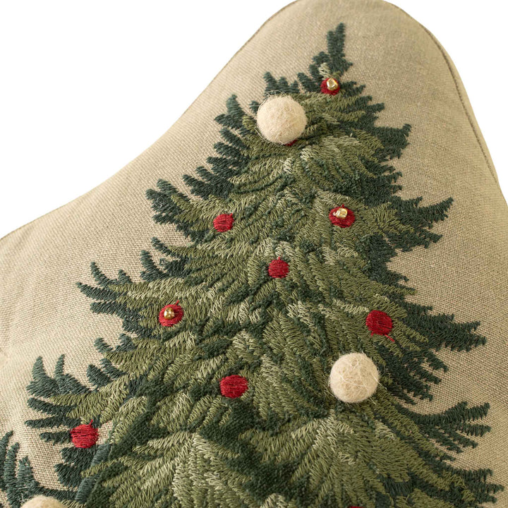 CHRISTMAS TREE PILLOW