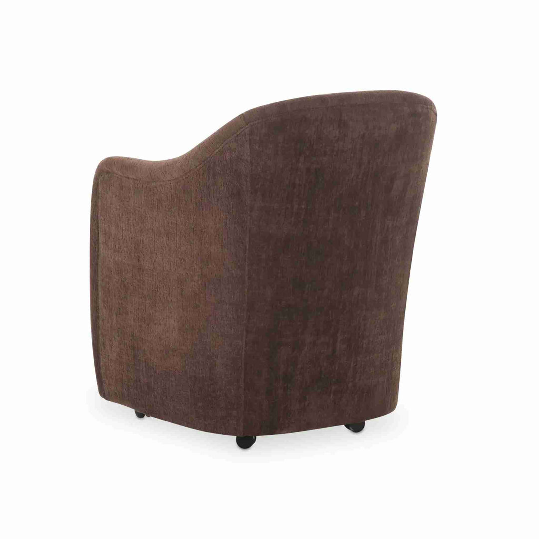 DARBY ROLLING DINING CHAIR