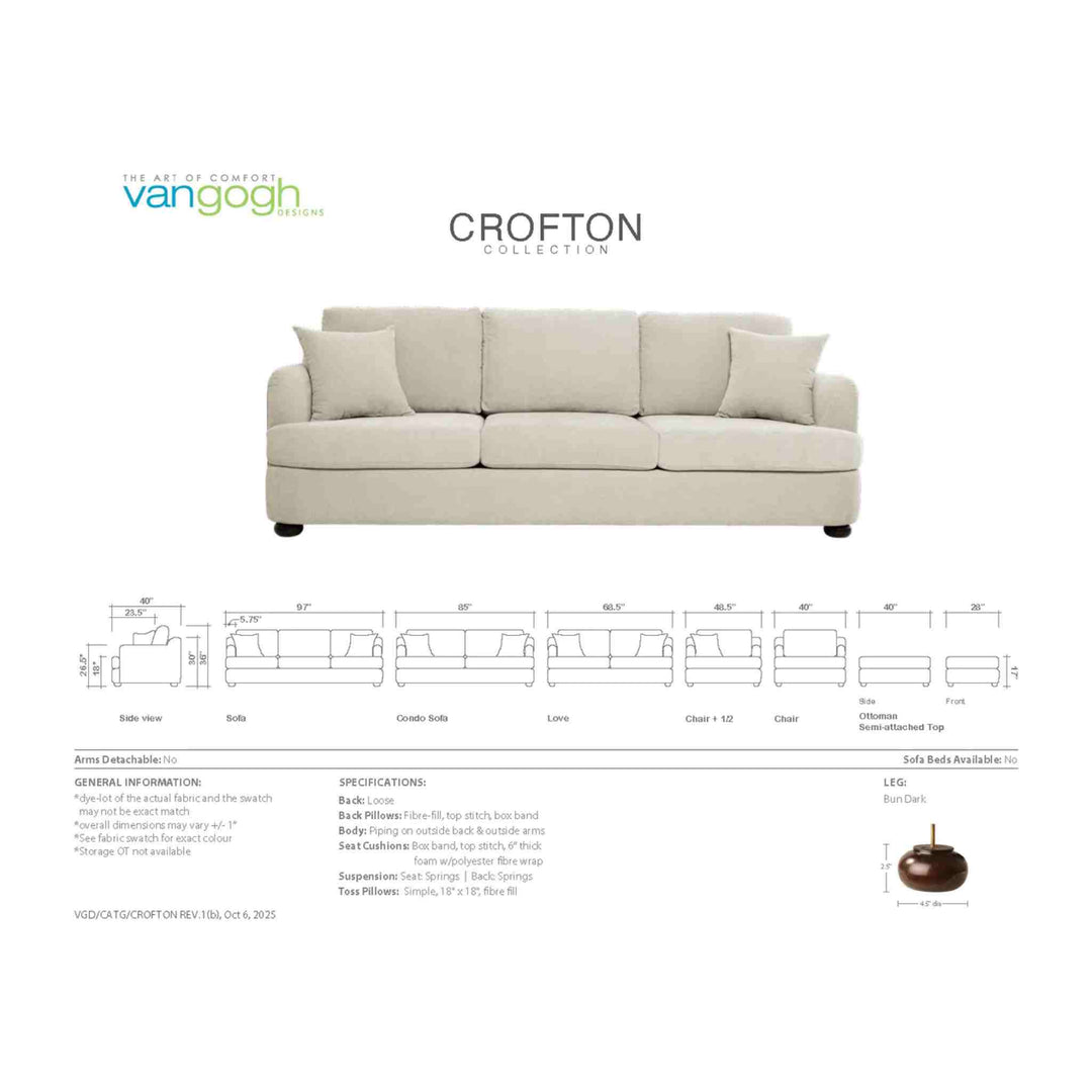 CROFTON COLLECTION, CUSTOMIZABLE