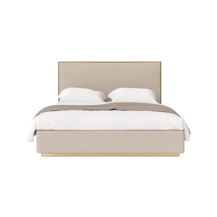 SANTAL UPHOLSTERED BED, CUSTOMIZABLE