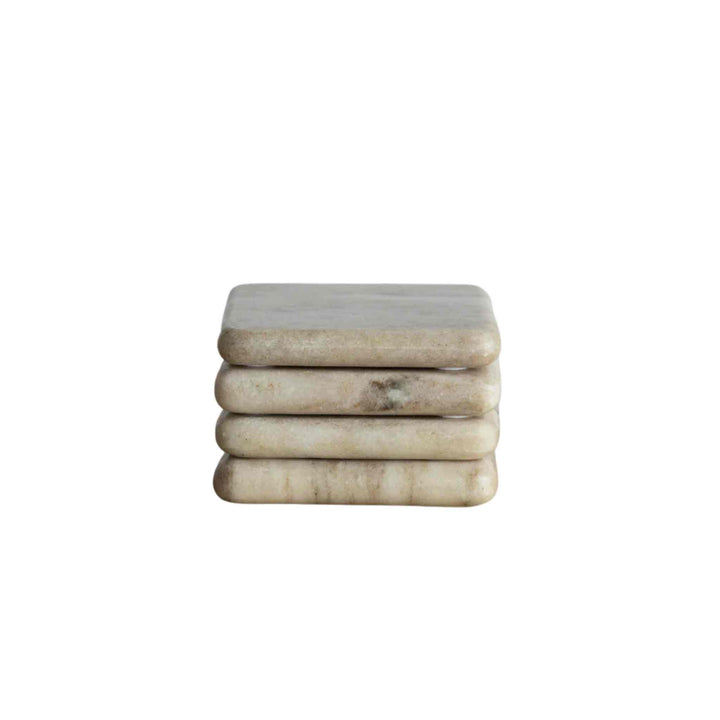 MARBLE COASTERS, S/4