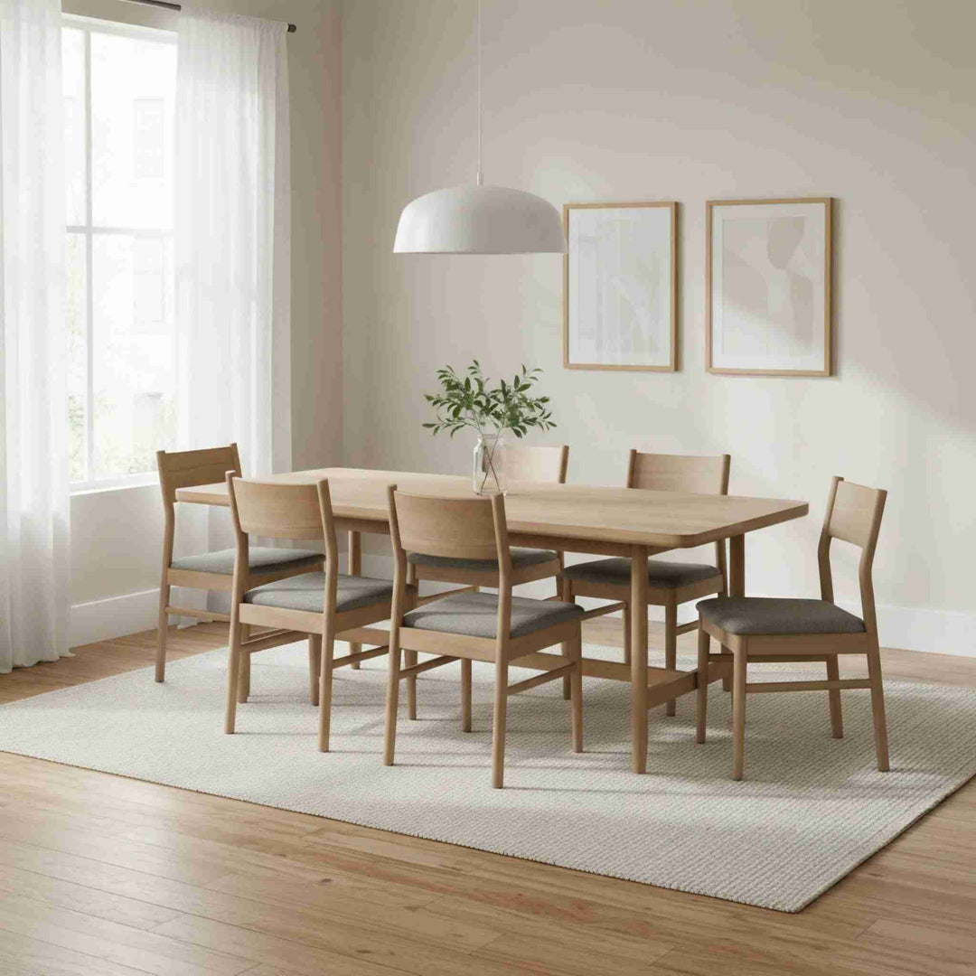 KATALINA DINING TABLE, SAND