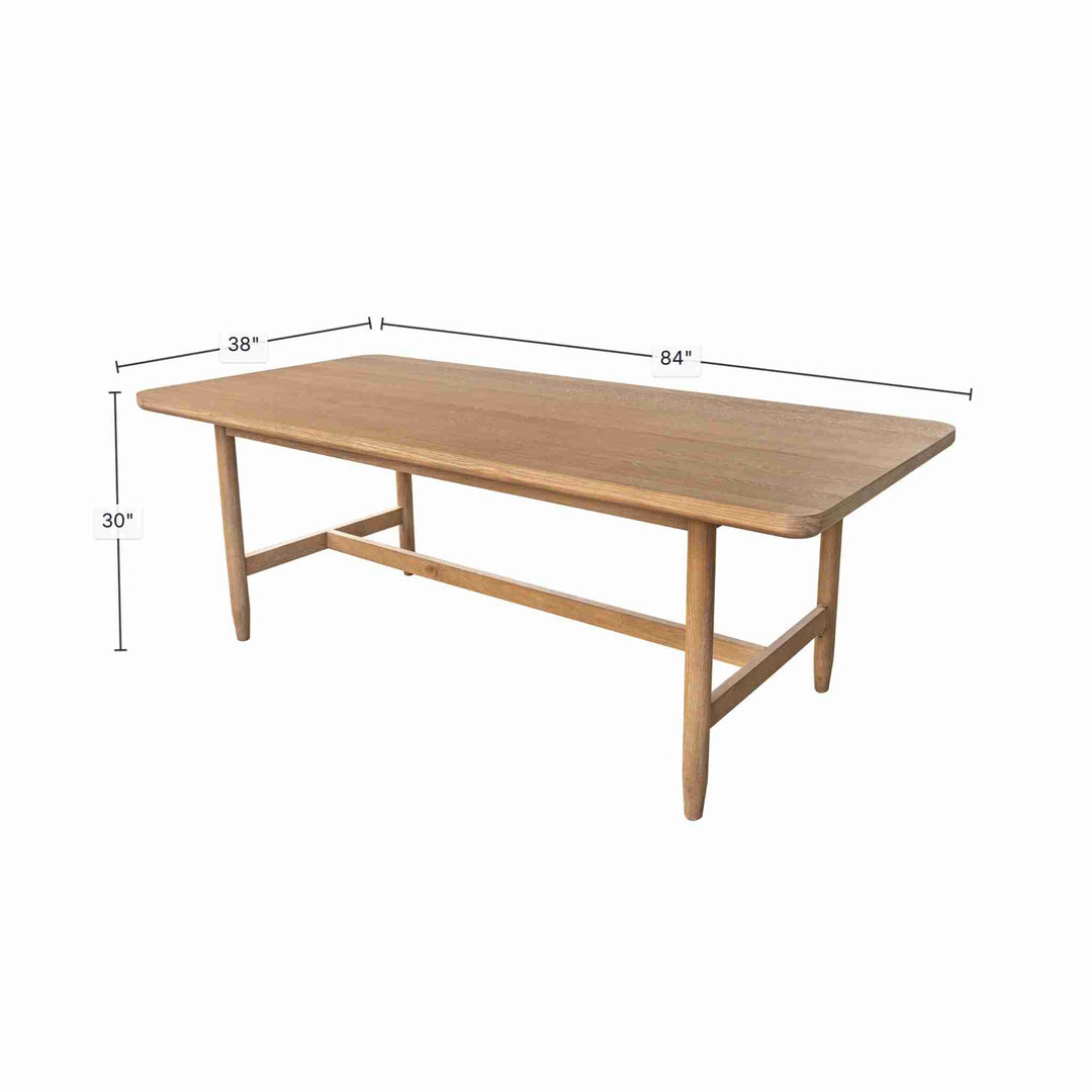 KATALINA DINING TABLE, SAND