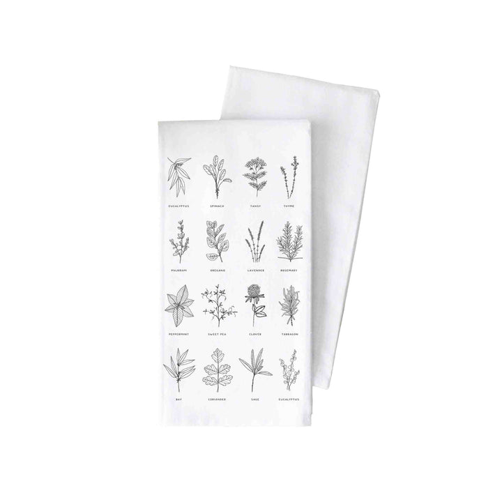 HERBS, TEA TOWEL