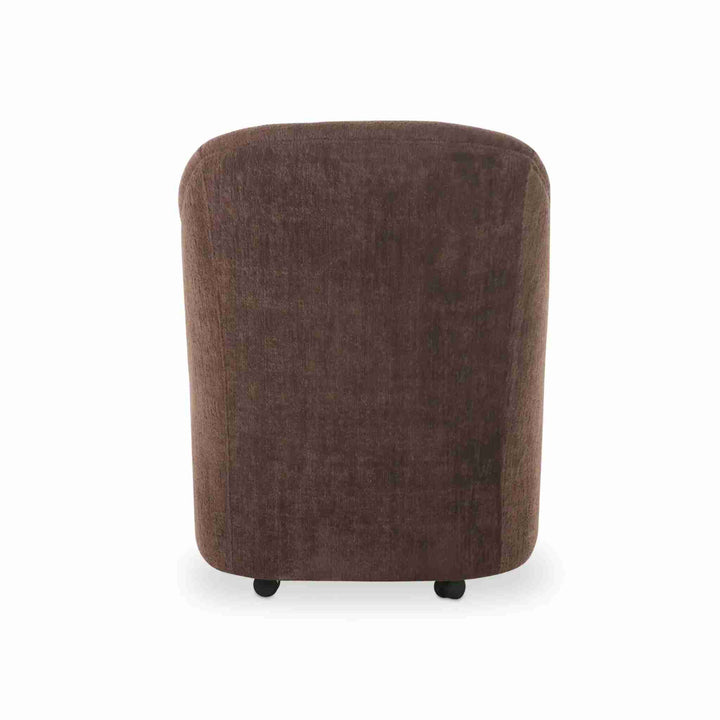 DARBY ROLLING DINING CHAIR