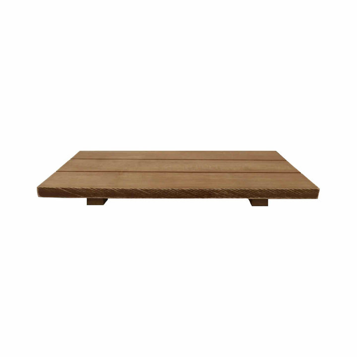 RECTANGULAR WOOD TRAY, NATURAL