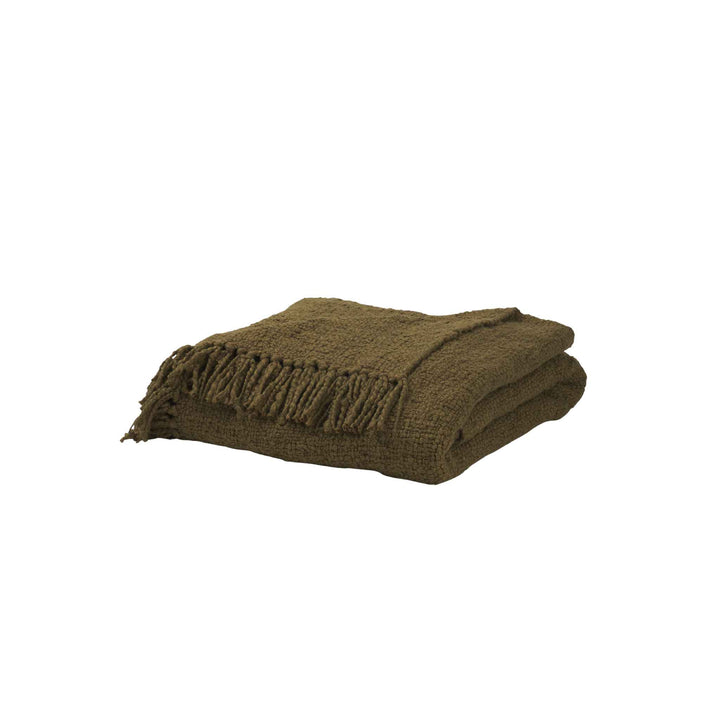 KLEO WOVEN COTTON THROW