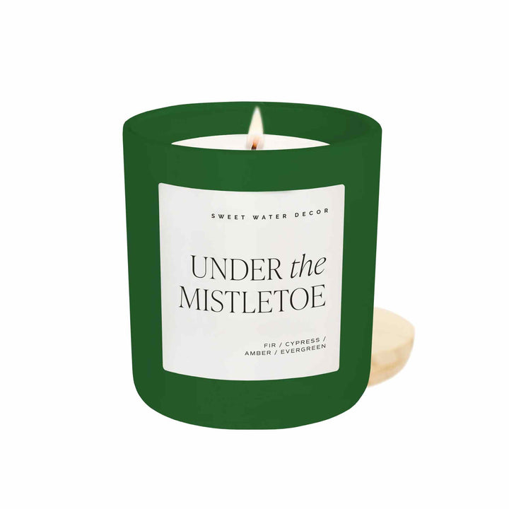 UNDER THE MISTLETOE, SOY CANDLE, 15OZ