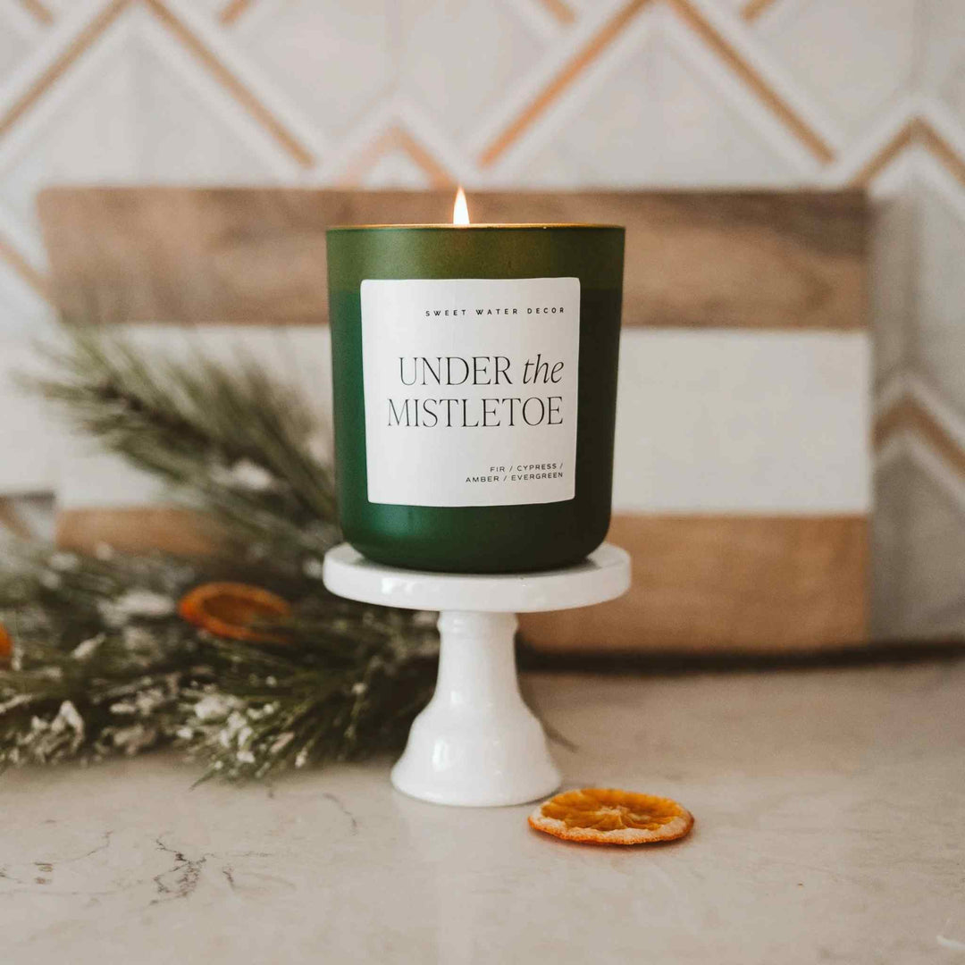 UNDER THE MISTLETOE, SOY CANDLE, 15OZ