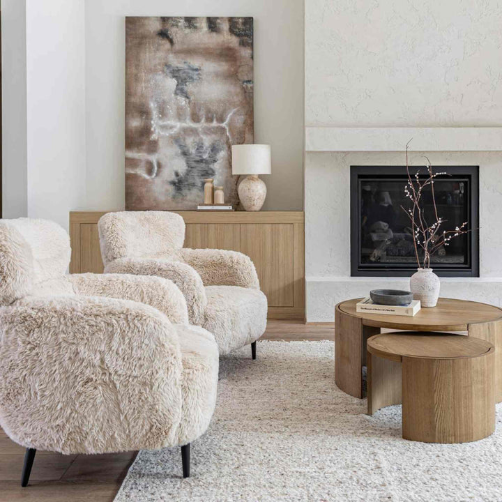 BRITTANY ACCENT CHAIR, DOWNY CREAM